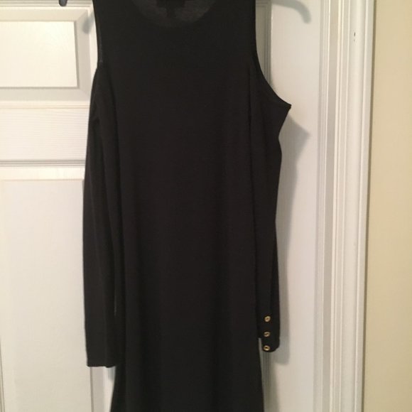 NWT Faire Sweater Dress - Color (Onyx Metallic) - Lilly Pulitzer 🌸 - Size M - Picture 2 of 2